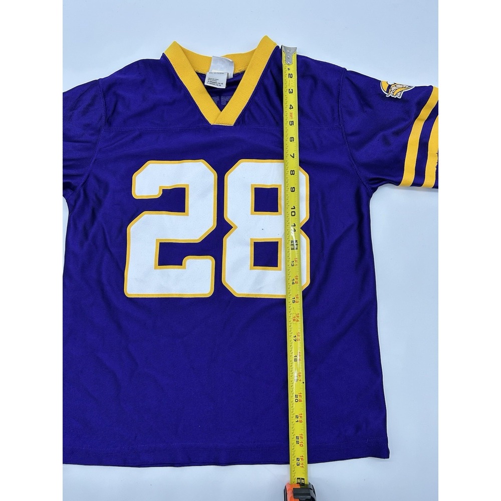 Adrian Peterson Minnesota Vikings Youth L Large 12/14 Jersey NFL Team Apparel - Picture 4 of 7